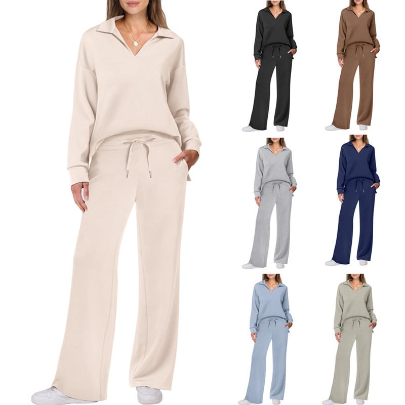 Women's 2 Piece Sets Outfits Casual Long Sleeve Sweatsuits Sets