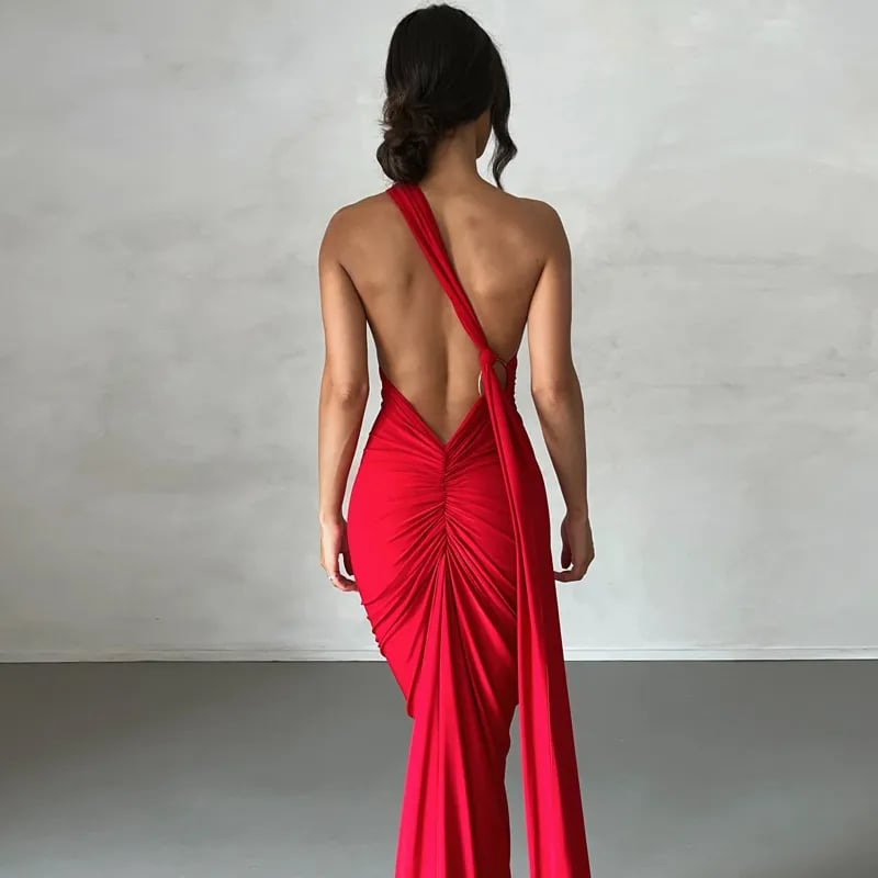 2025 Sexy Backless Slim Fit Bodycon Dress