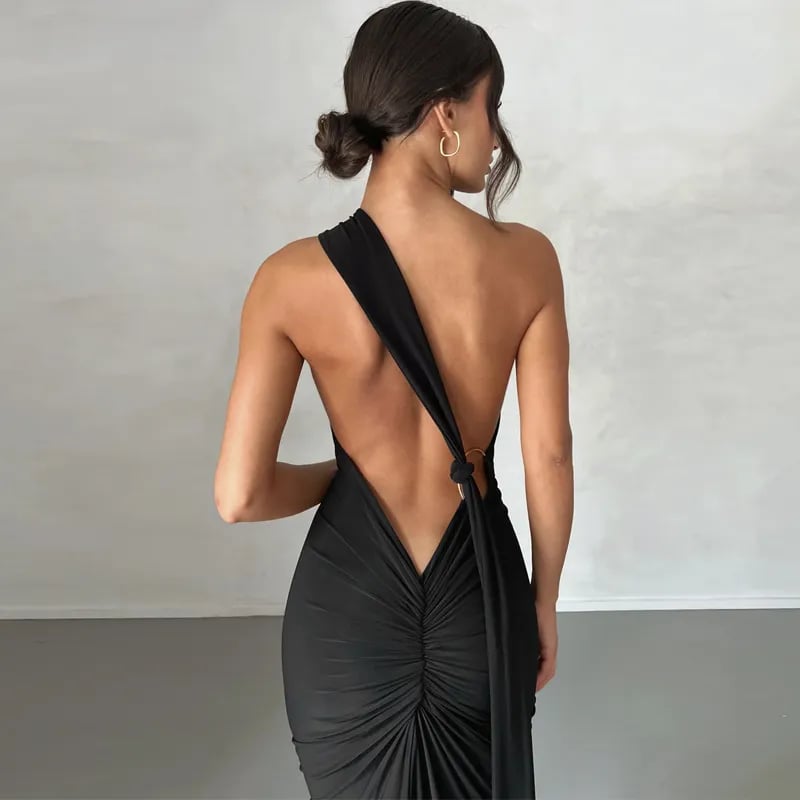 2025 Sexy Backless Slim Fit Bodycon Dress