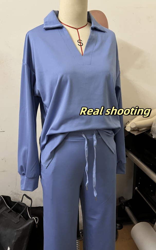 Women's 2 Piece Sets Outfits Casual Long Sleeve Sweatsuits Sets