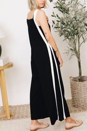 Women's Contrast Stripe Jumpsuit