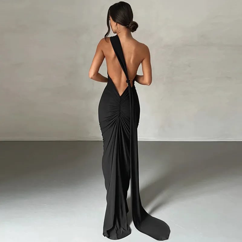 2025 Sexy Backless Slim Fit Bodycon Dress