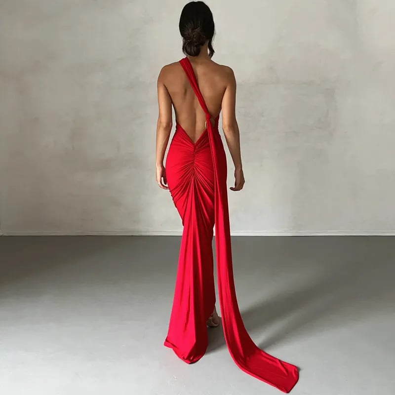 2025 Sexy Backless Slim Fit Bodycon Dress