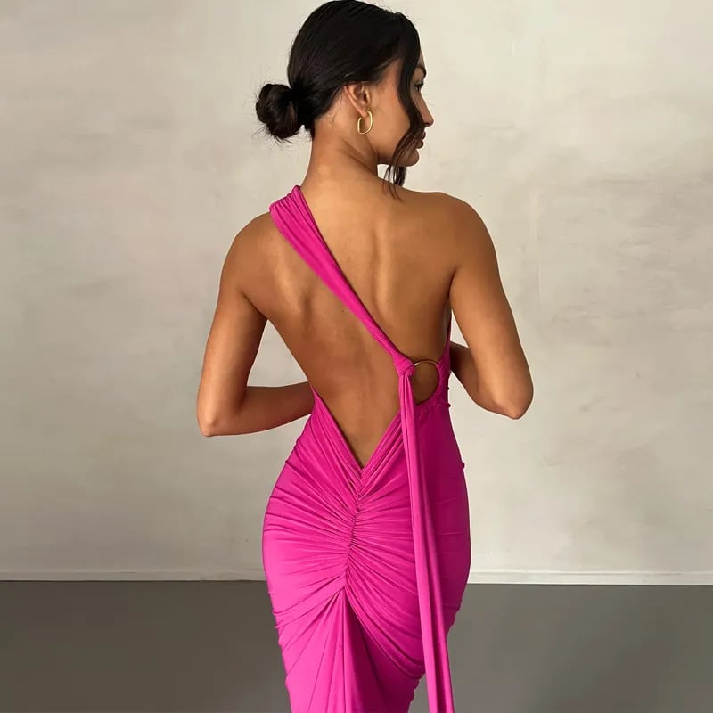 2025 Sexy Backless Slim Fit Bodycon Dress