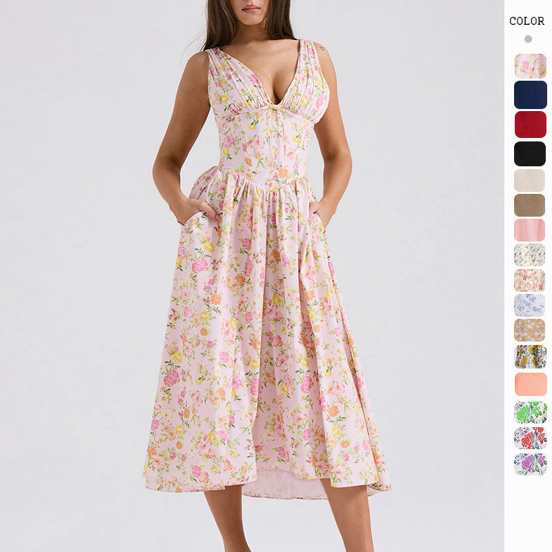 Emmelina Cotton Corset Sundress