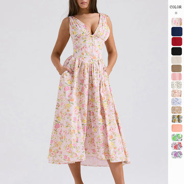 Emmelina Cotton Corset Sundress