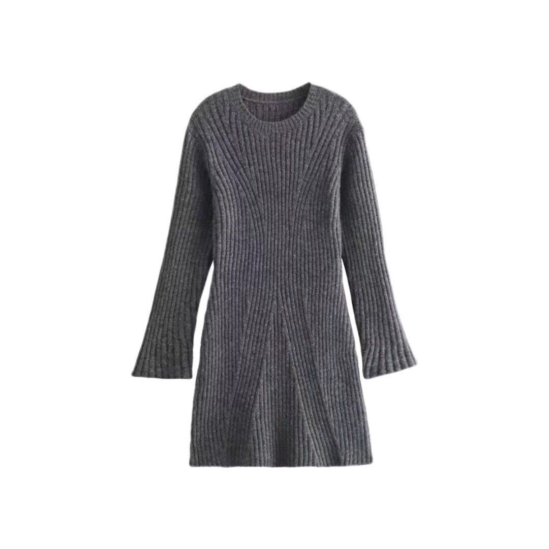 Ribbed Knit Dress（Multicolor）