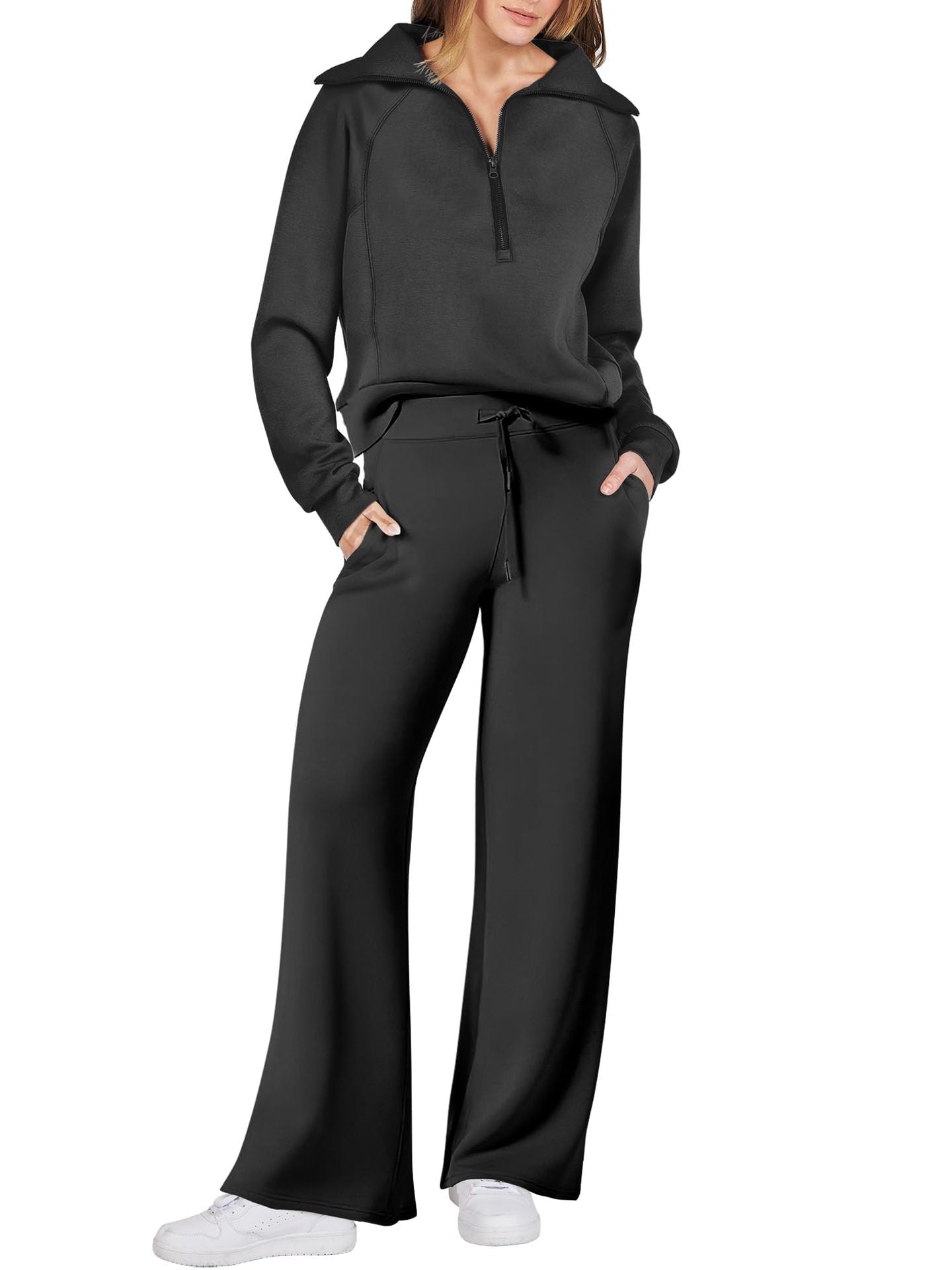 Women's 2 Piece Casual Outfits Sweatsuit Set