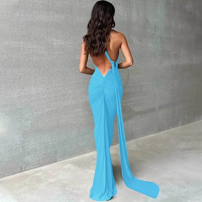 2025 Sexy Backless Slim Fit Bodycon Dress