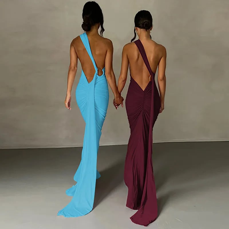 2025 Sexy Backless Slim Fit Bodycon Dress