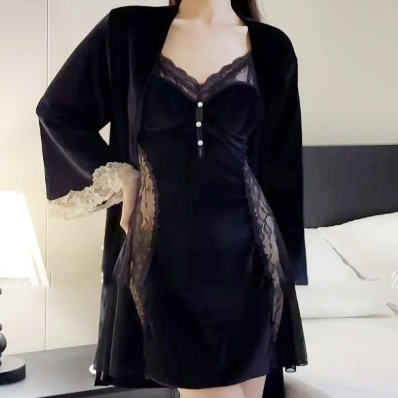 Women's Sexy Camisole Lace Pajamas