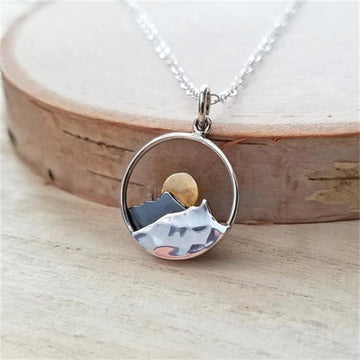 Mountain necklace