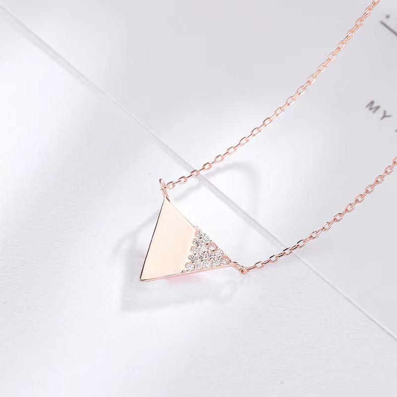 For Friend - My Badass Tribe S925 Triangle Necklace