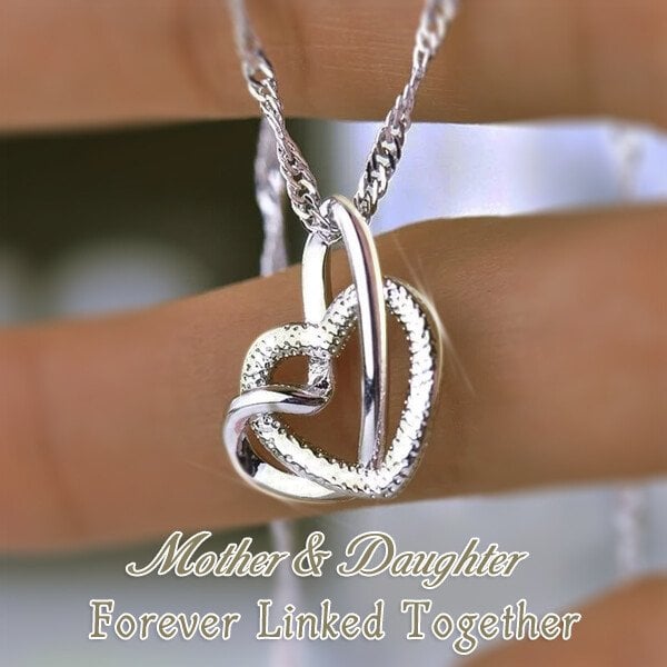 Interlocking Heart Necklace - The Perfect Gift