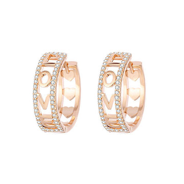 Gold Silver Color Small Hoop Earrings for Women