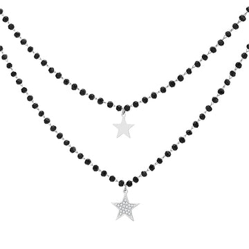 Stainless Steel Star Pendent Necklaces