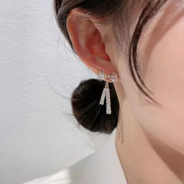 French knot earrings
