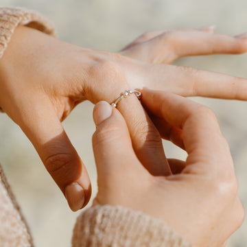 Beaded Anxiety Fidget Ring