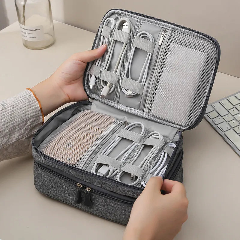 Travel Wire & Electronic Organizer Bag