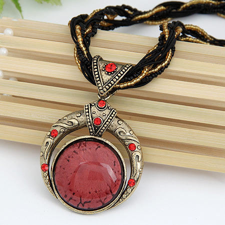 Boho Pendant Necklace